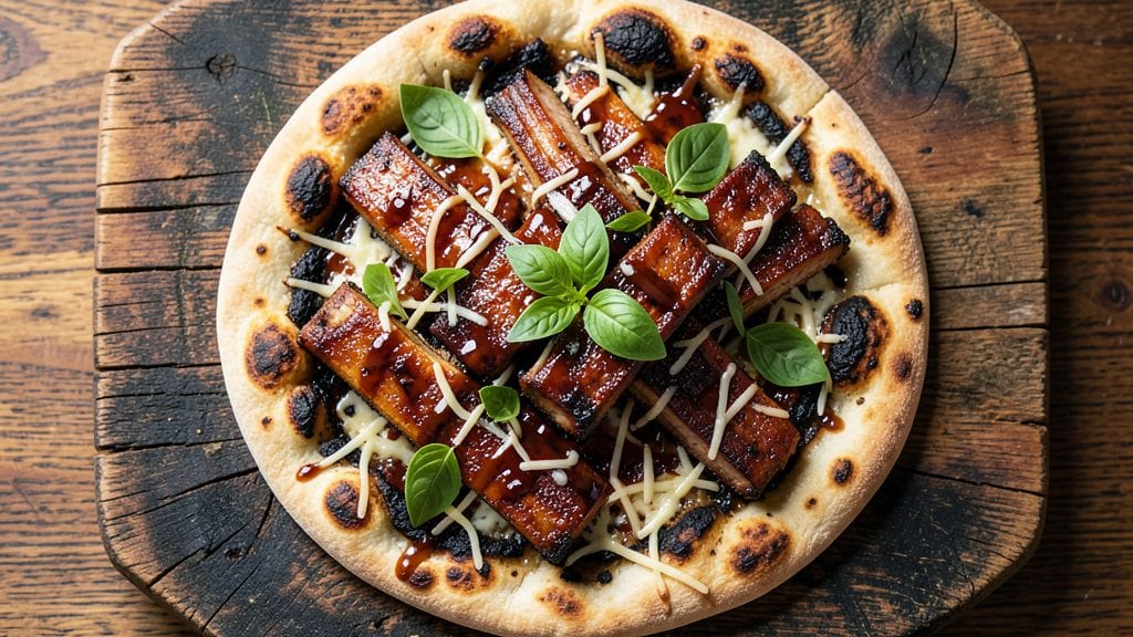 Anthony's Coal-Fired Pizza Ribs Recipe: Smoky Char and Melty Cheese Fusion