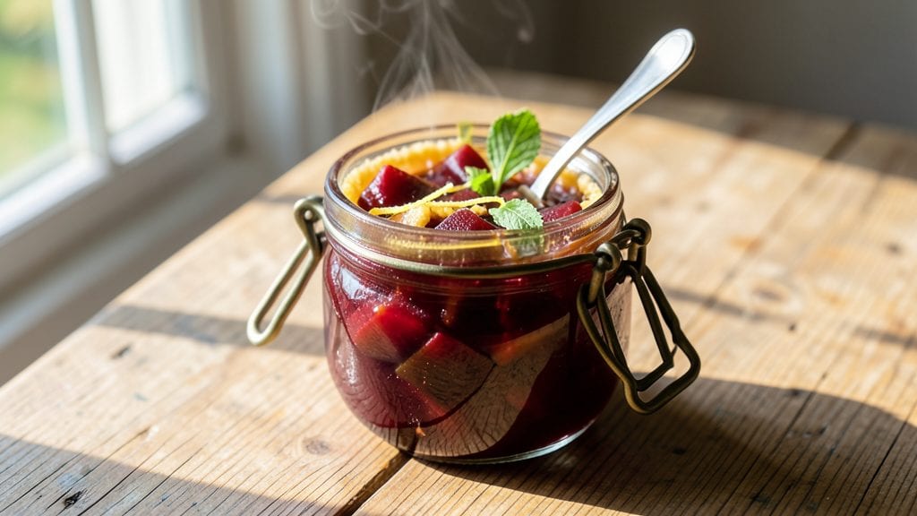 Mary Berry's Rhubarb Jam Recipe: Bright Tartness in 20 Minutes
