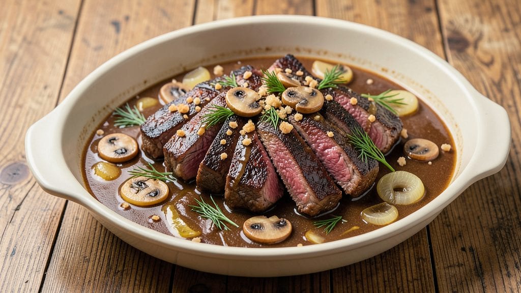 Natasha's Kitchen Beef Stroganoff Recipe: Sour Cream Velvety With Pan-Seared Beef