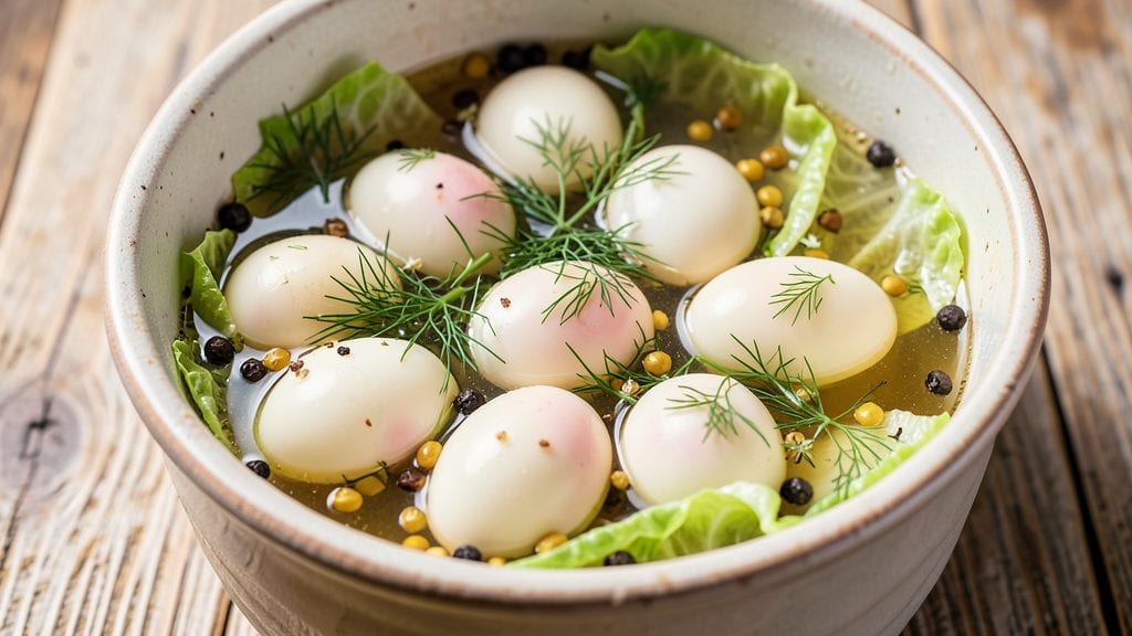 Old Fashioned Pickled Eggs Brine Recipe: Vinegar-Kissed Crunch in 10 Minutes