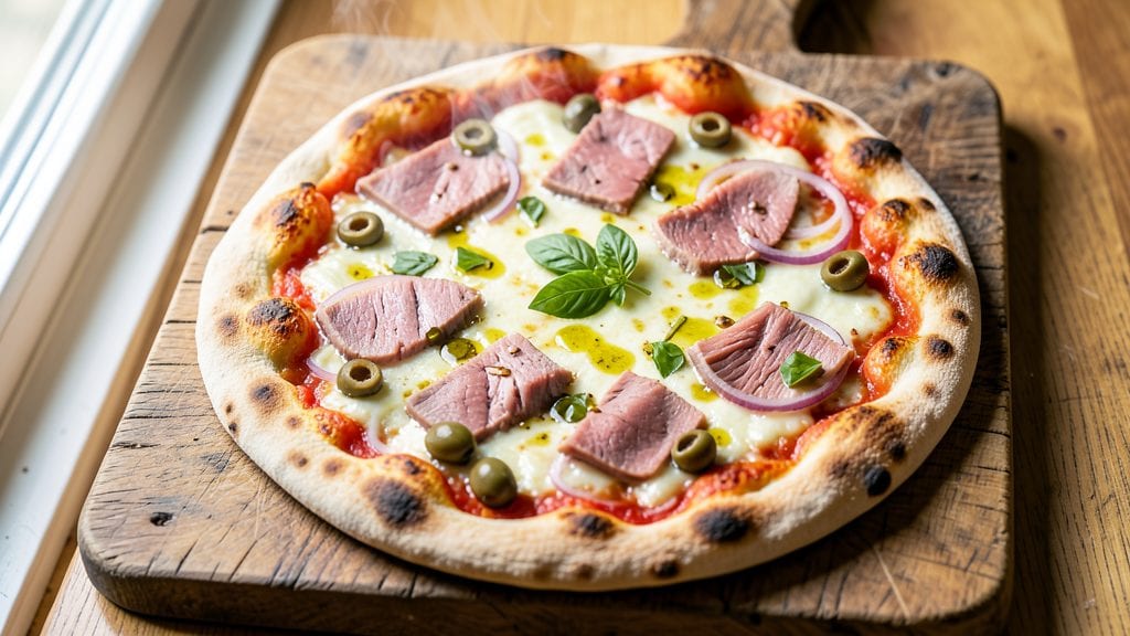 Tuna Pizza Recipe: Crispy Crust with Creamy Tuna Topping Magic